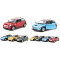 Машинка Kinsmart Mini Cooper S KT5059FW (4 цв. в ассортименте, 1:28, метал., откр. двери)